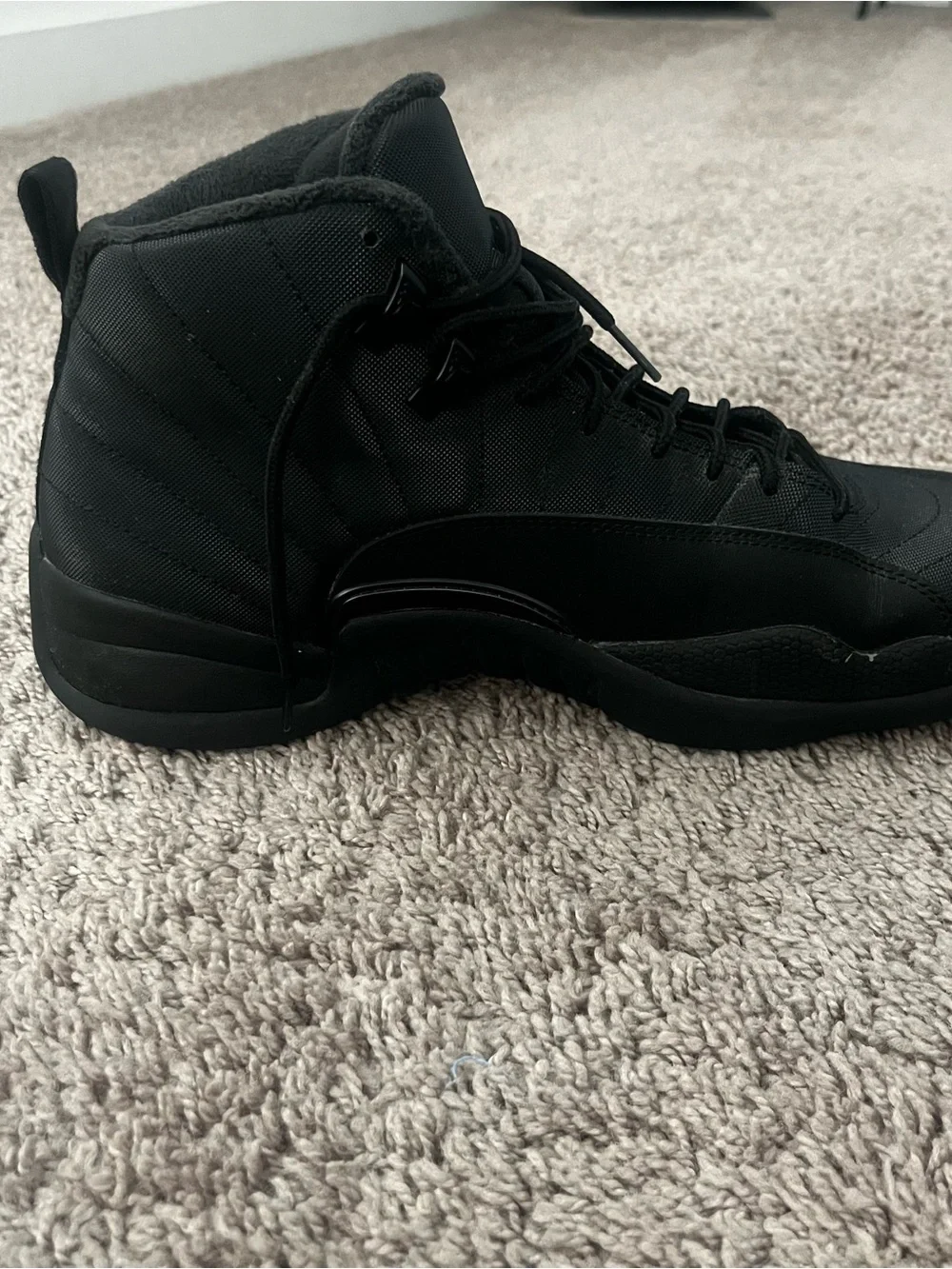 Jordan 12 Retro Winter Black Jumpman 23